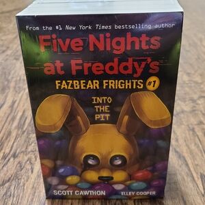 Five Nights at Freddys Fazbear Frights FNAF 5 Book Set Cawthon Cooper Kidcore